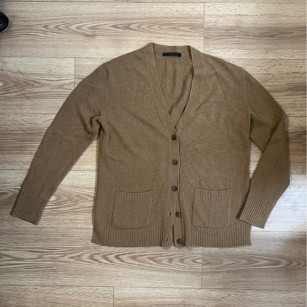 Jenni Kayne Cardigan in Toast size Small